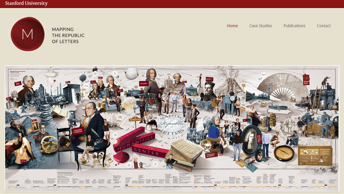 편지 공화국의 지형도